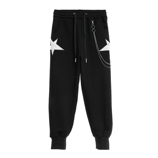 MWM Unisex παντελόνι Wings Stars Zip-Up Sweatpants